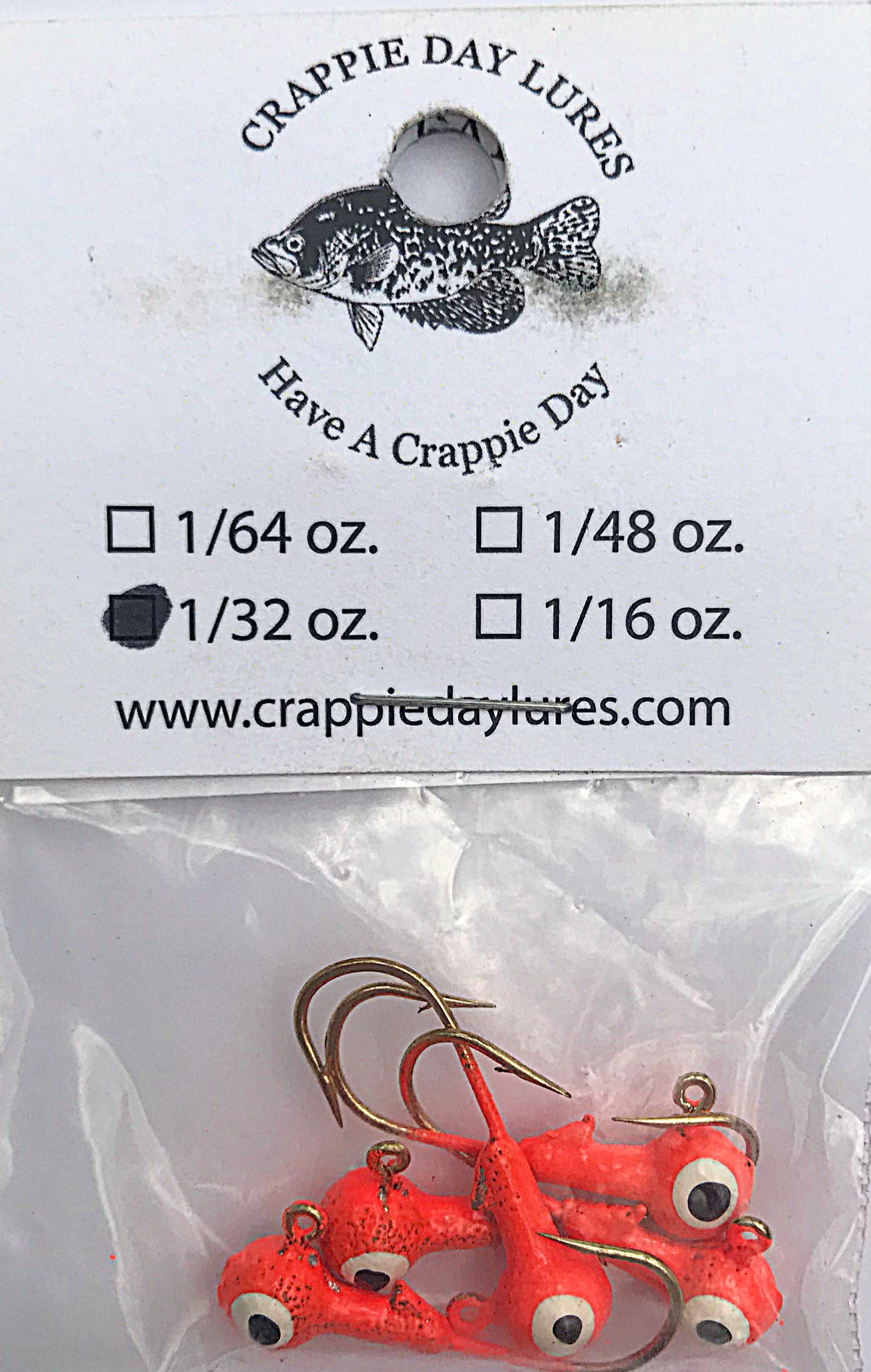 Crappie Day Round Jigheads ( 5 pk) - Angler's Headquarters