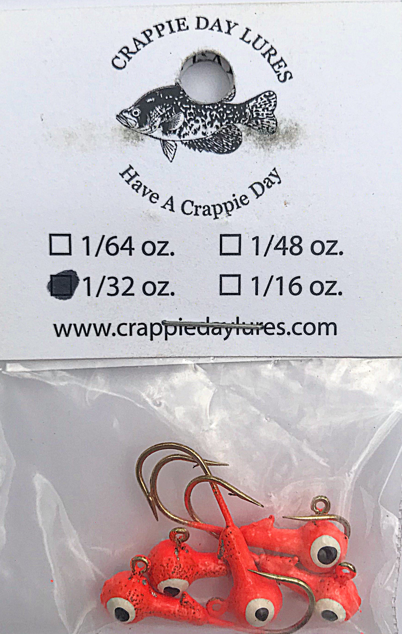 Crappie Day Round Jigheads ( 5 pk) - Angler's Headquarters