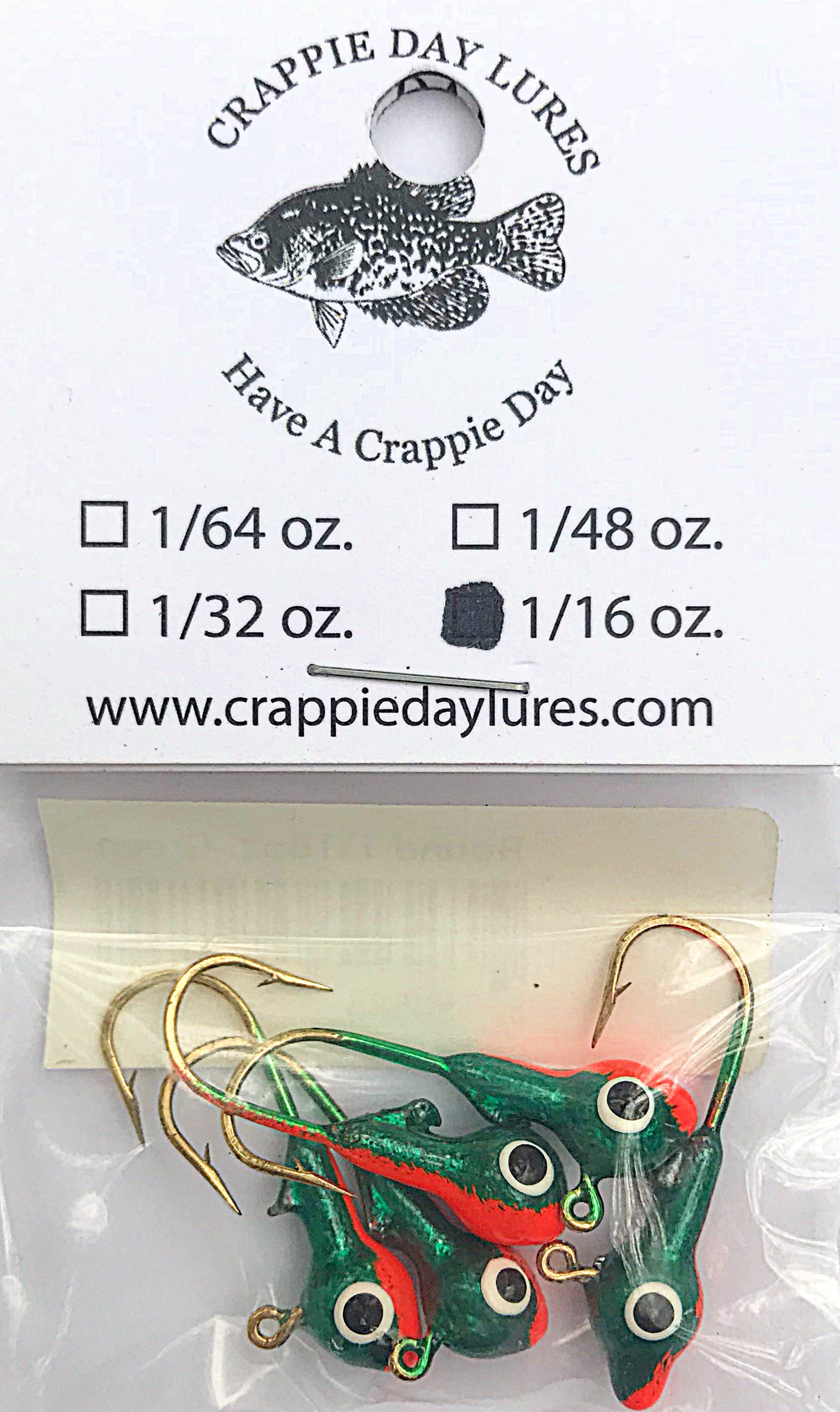 Crappie Day Round Jigheads ( 5 pk) - Angler's Headquarters
