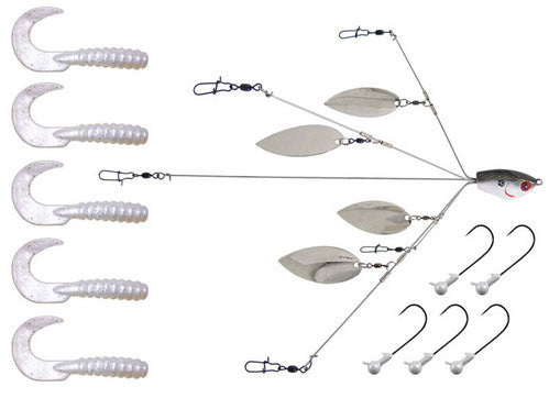 Yum Yumbrella 5-Wire and 3-Wire Flash Mob Jr. Kits - Angler's Headquarters