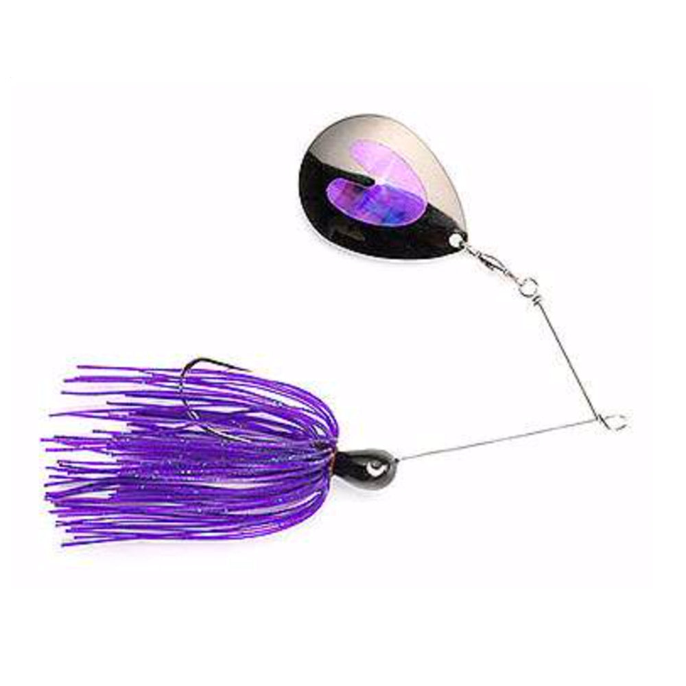 Jewel Jolt Spinnerbait 3/4oz Purple/Green Flake Lazer