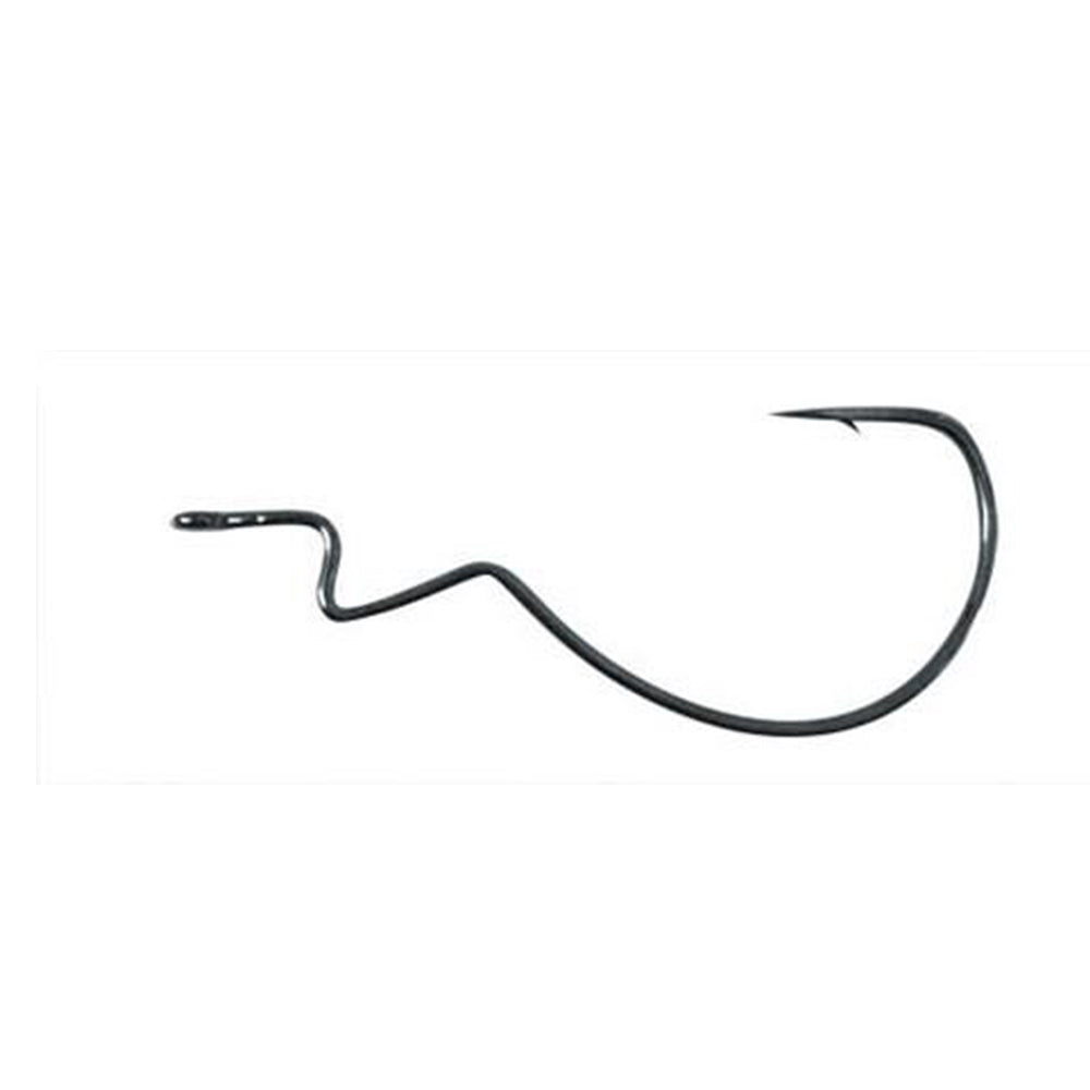 Gamakatsu Skip Gap Worm Hooks – Extra Wide Gap For Skipping Lures, 5 Pack, Size 4/0, Black - View #7
