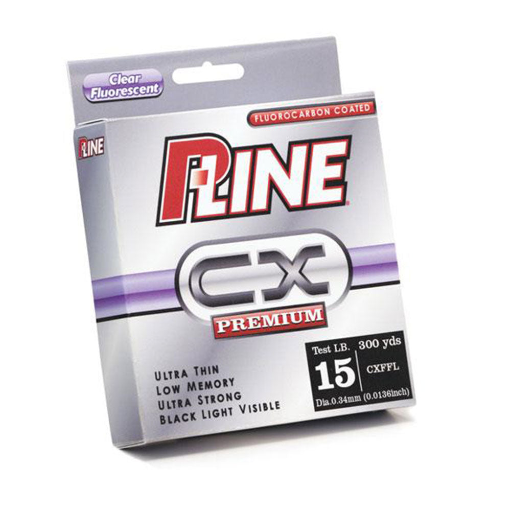 P-Line CX Premium Clear Fluorescent Co-Polymer Fishing Line