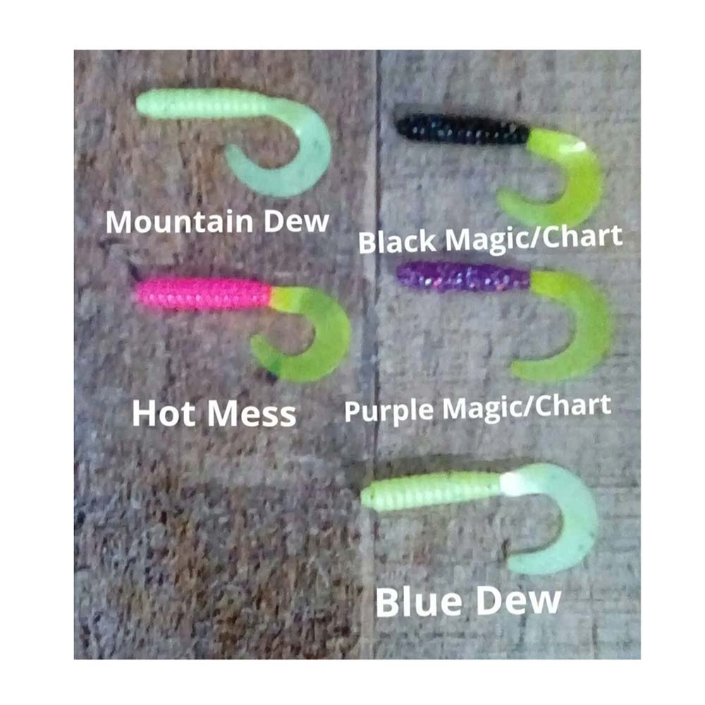 Fish Stalker 2" Curly Tail Jigs