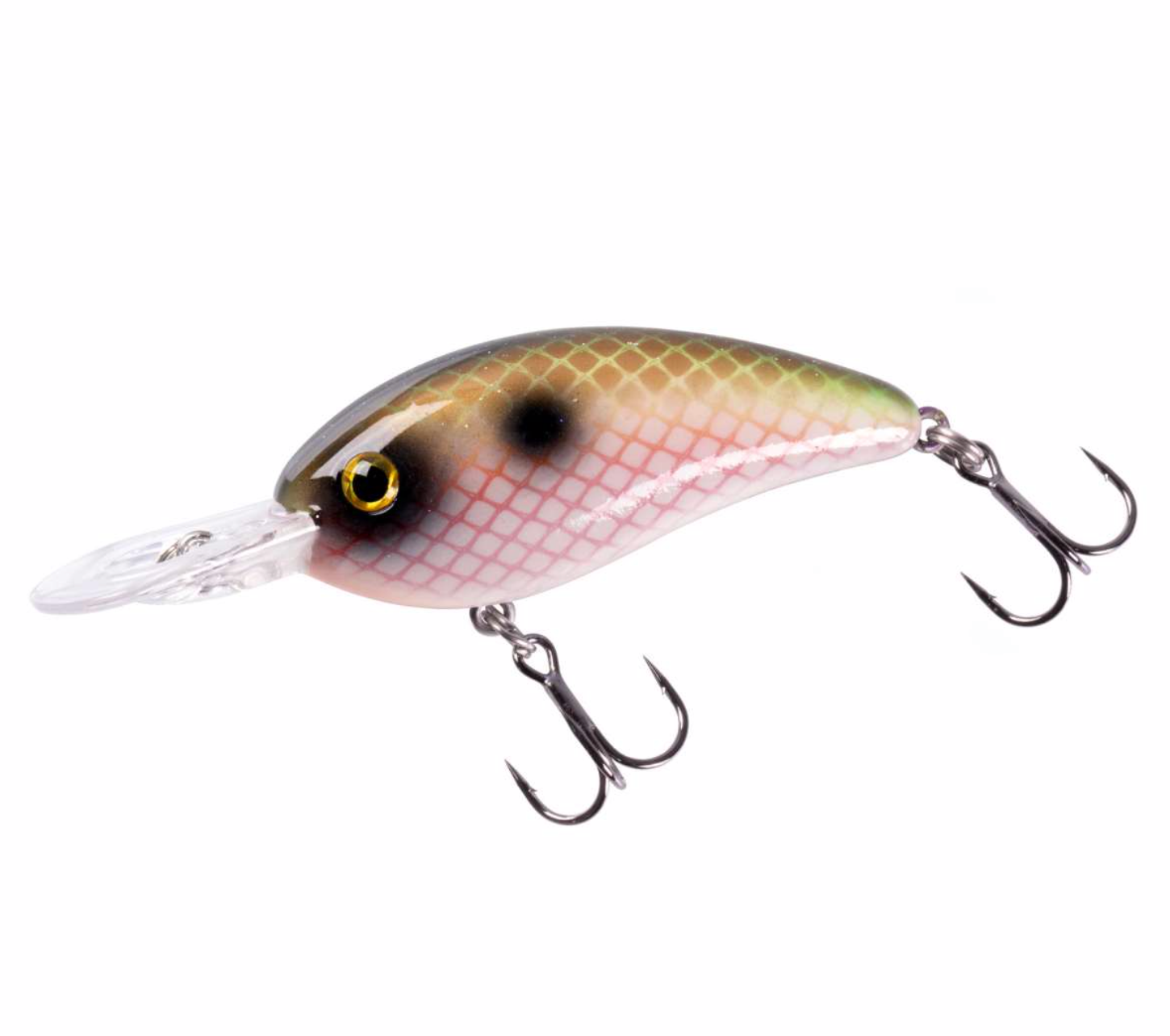 Vintage Bomber Fat A 4F Crankbait Angelköder, XP8 White Perch OB Vintage Bomber Fat A 4F Crankbait Angelköder, XP8 White Perch OB