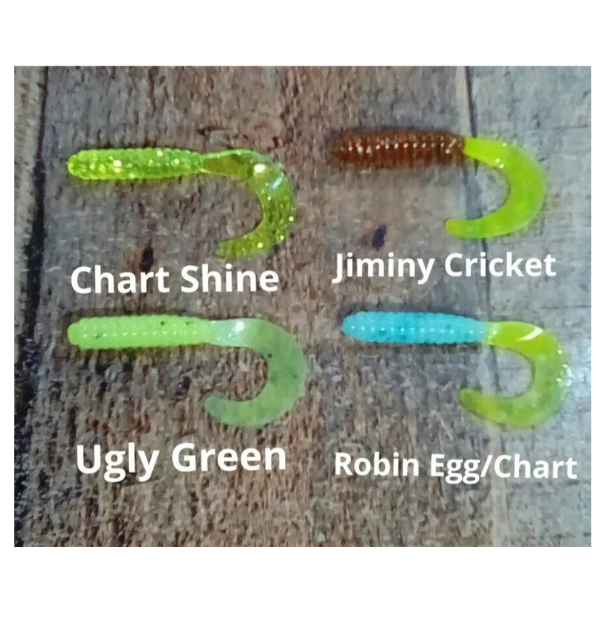 Fish Stalker 2" Curly Tail Jigs