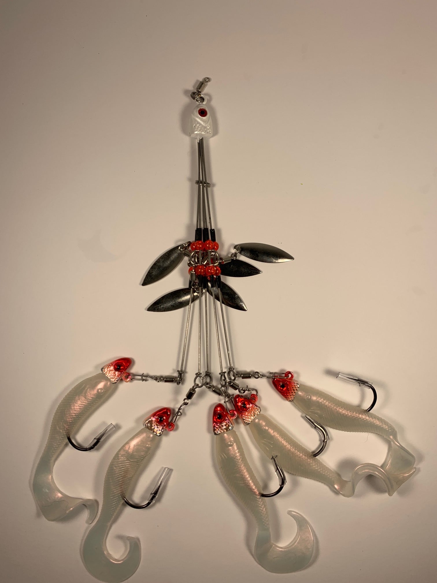 captian mack fishing lures Captain Mack's Umbrella Rig Components tail and have been proven effective for a wide variety of species in both fresh and saltwater. Captain Mack Mini Mack Shad