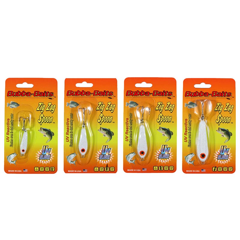 Bubba-Baits Zig Zag Spoons