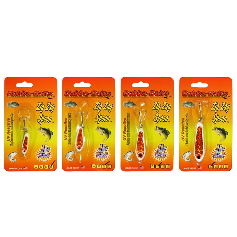 bubba fishing lures Bubba-Baits Zig Zag Spoons