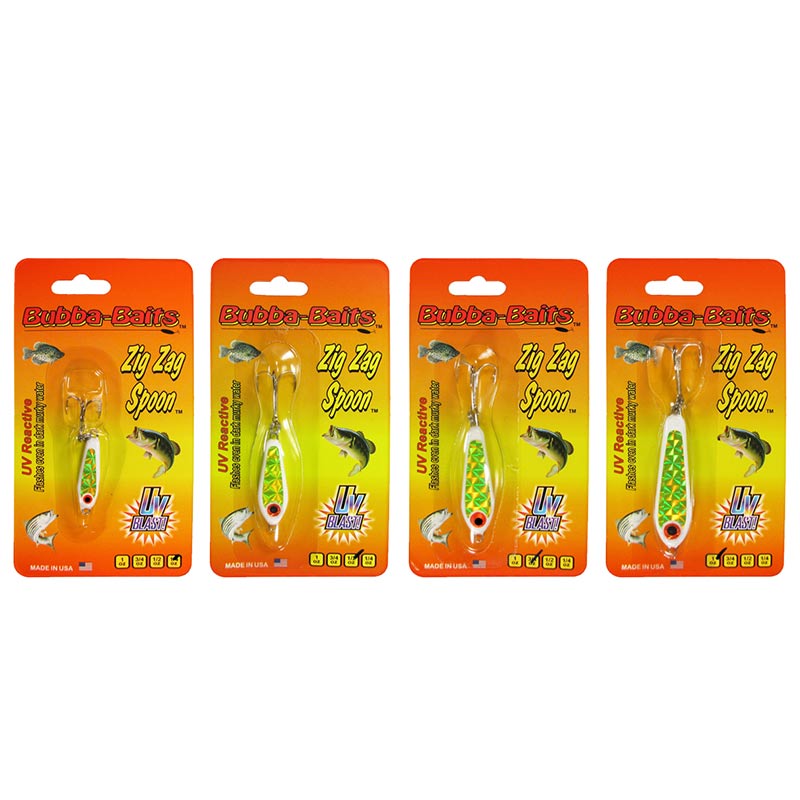 Bubba-Baits Zig Zag Spoons
