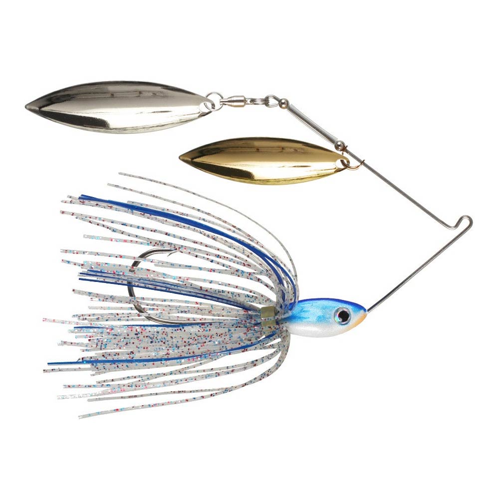 Buckeye Lures Double Bladed Spinnerbaits (Willow/ Willow Blades