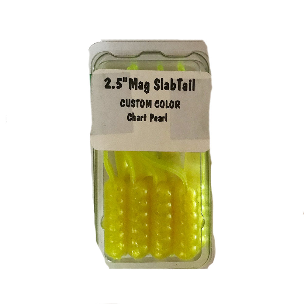 Fish Stalker Magnum (2.5") Slab Tail Jigs (8 Pack) - Angler's Headquarters