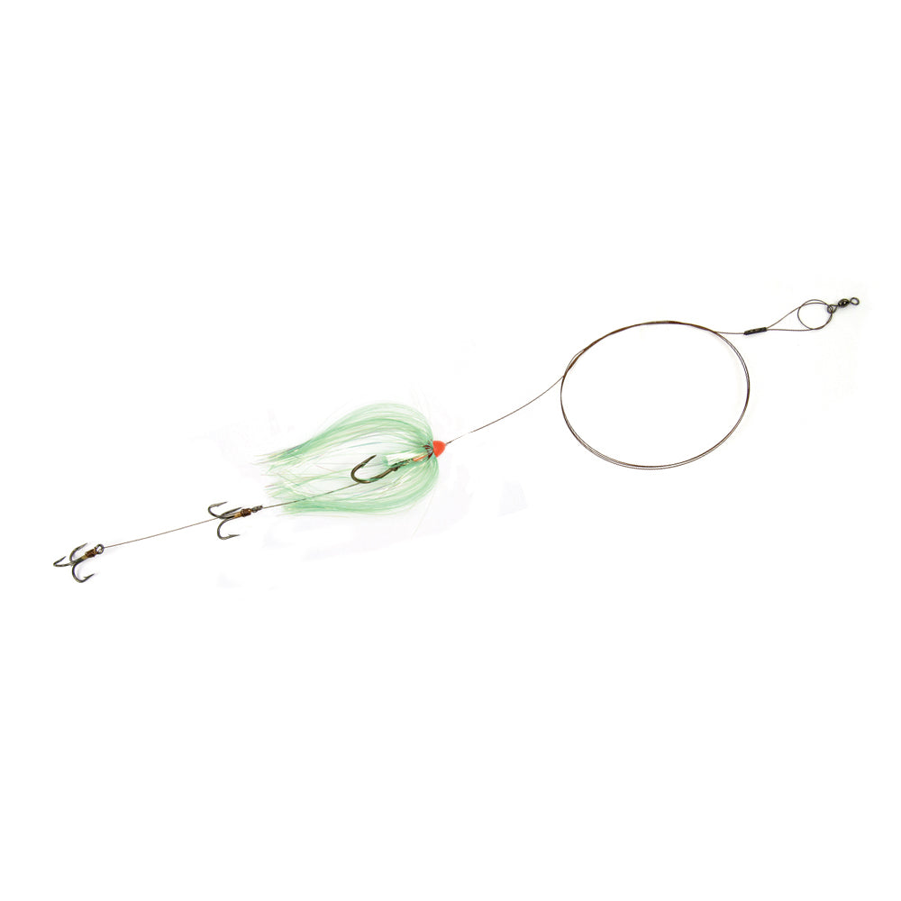 Sea Striker Carolina Live Bait King Rigs (Coated Wire) with Duster