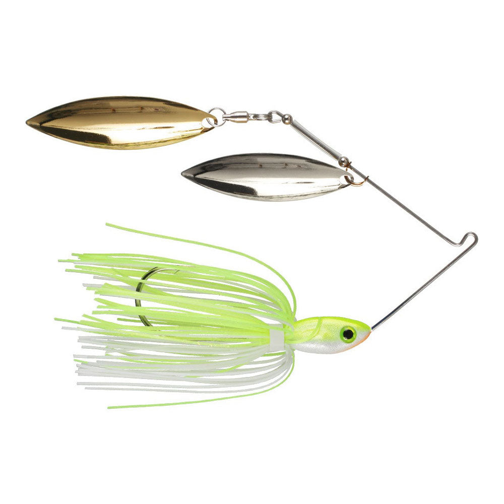 blades fishing lures Buckeye Lures Double Bladed Spinnerbaits (Willow/ Willow Blades)