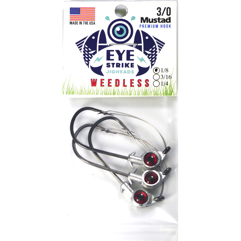 Eye Strike Weedless Jigheads - Angler's Headquarters
