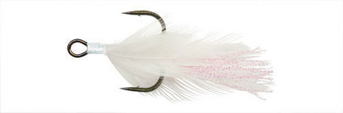 Gamakatsu Black Feathered Treble Hook 2pk