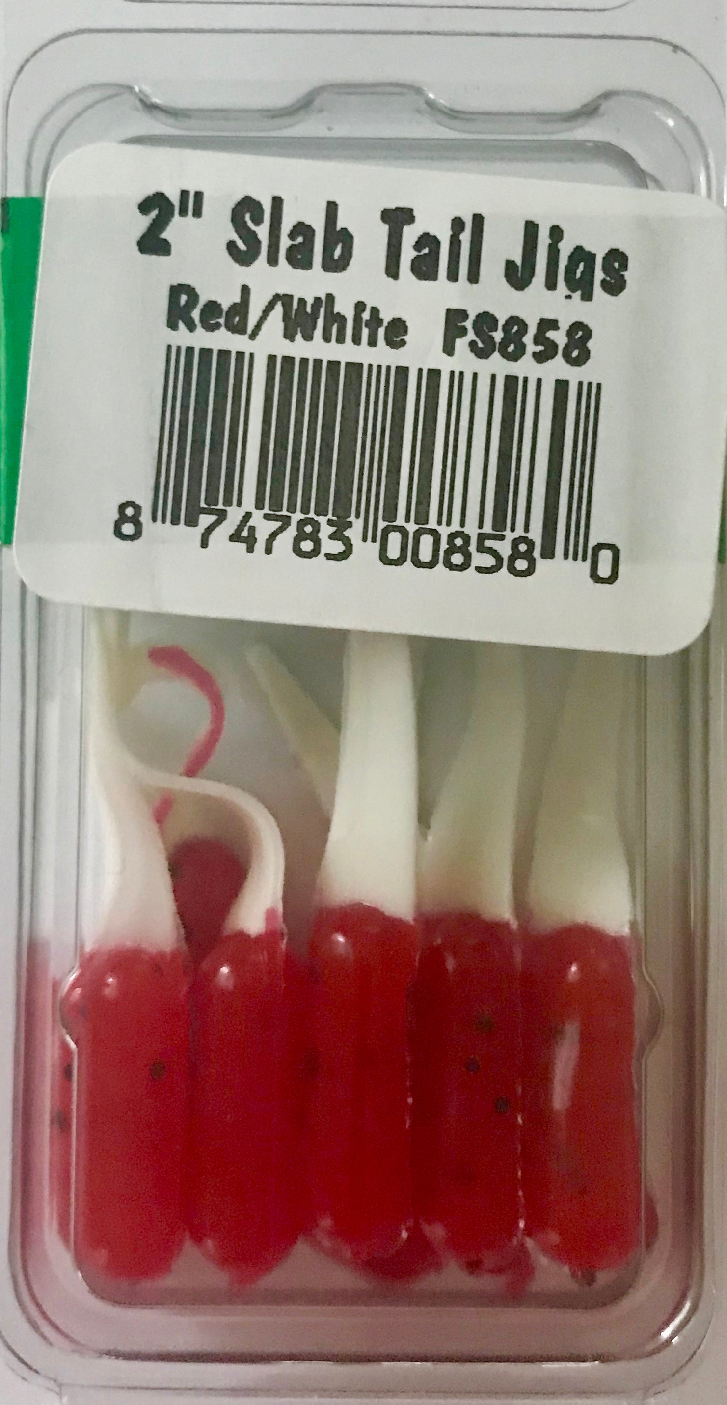 Fish Stalker 2 Color Slab Tail Jig (10 pk) - Angler's Headquarters