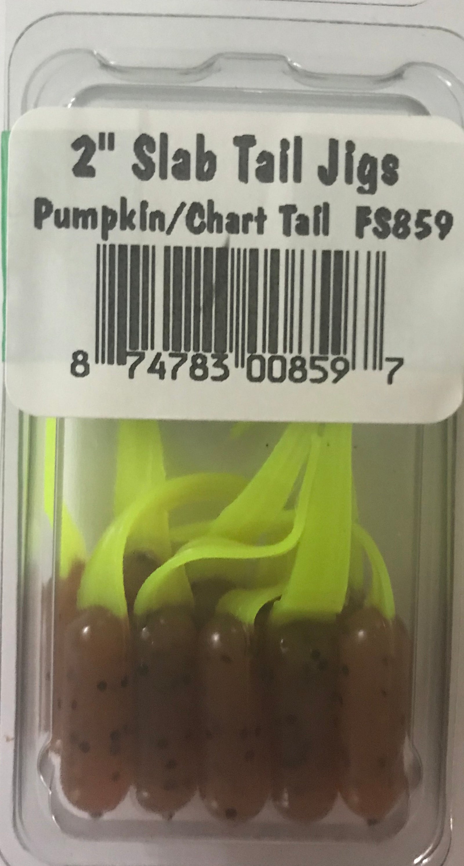 Fish Stalker 2 Color Slab Tail Jig (10 pk) - Angler's Headquarters