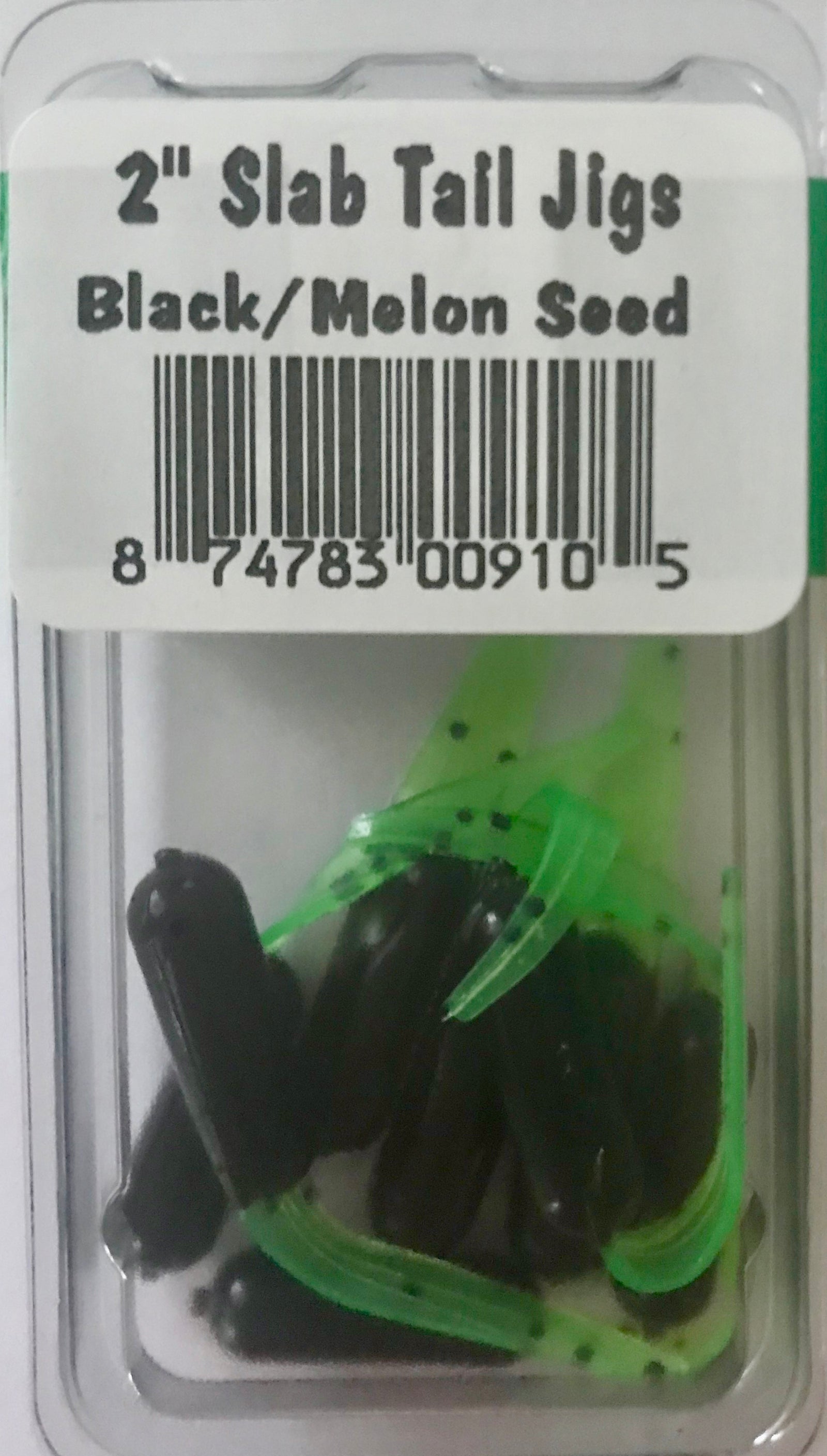 Fish Stalker 2 Color Slab Tail Jig (10 pk) - Angler's Headquarters