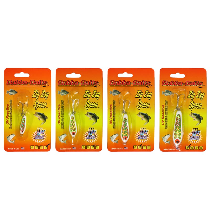 Bubba-Baits Zig Zag Spoons