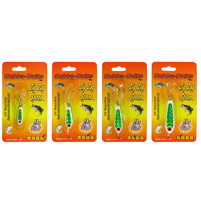 Bubba-Baits Zig Zag Spoons