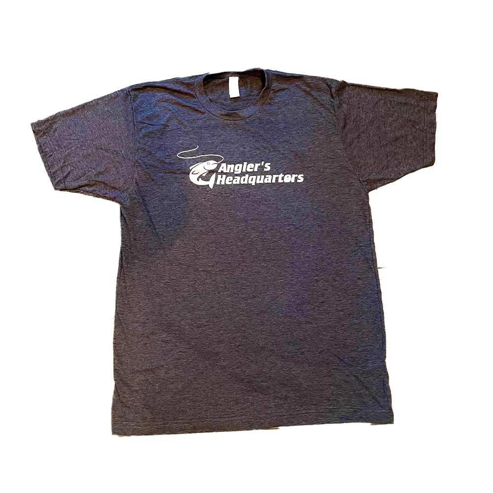Angler's Headquarters Ring-Spun Cotton T-shirts Heather Navy / 3X