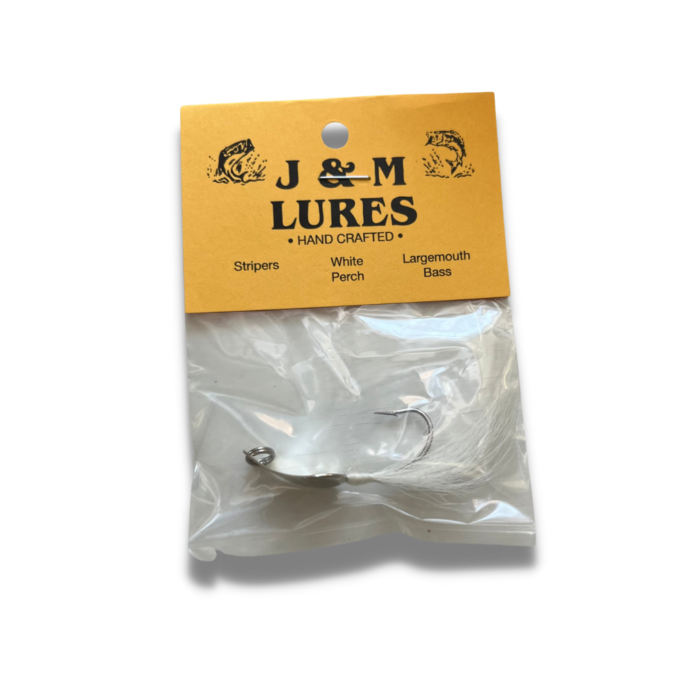 J & M Lures Bent Spoons