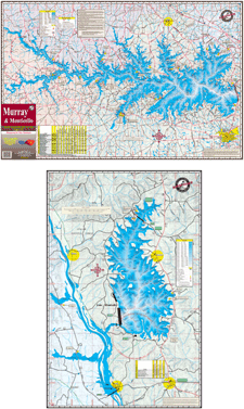 Kingfisher South Carolina Lake Maps - Angler's Headquarters