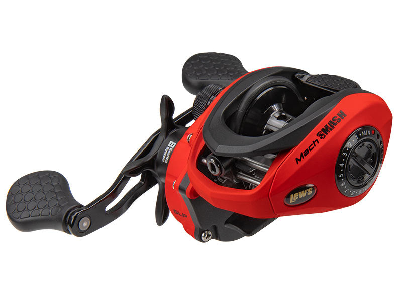 baitcasting reel big spoon Lew's Iso Baitcast a 95mm bowed anodized aluminum handle with paddle knobs Baitcasting Fishing Reels - Casting