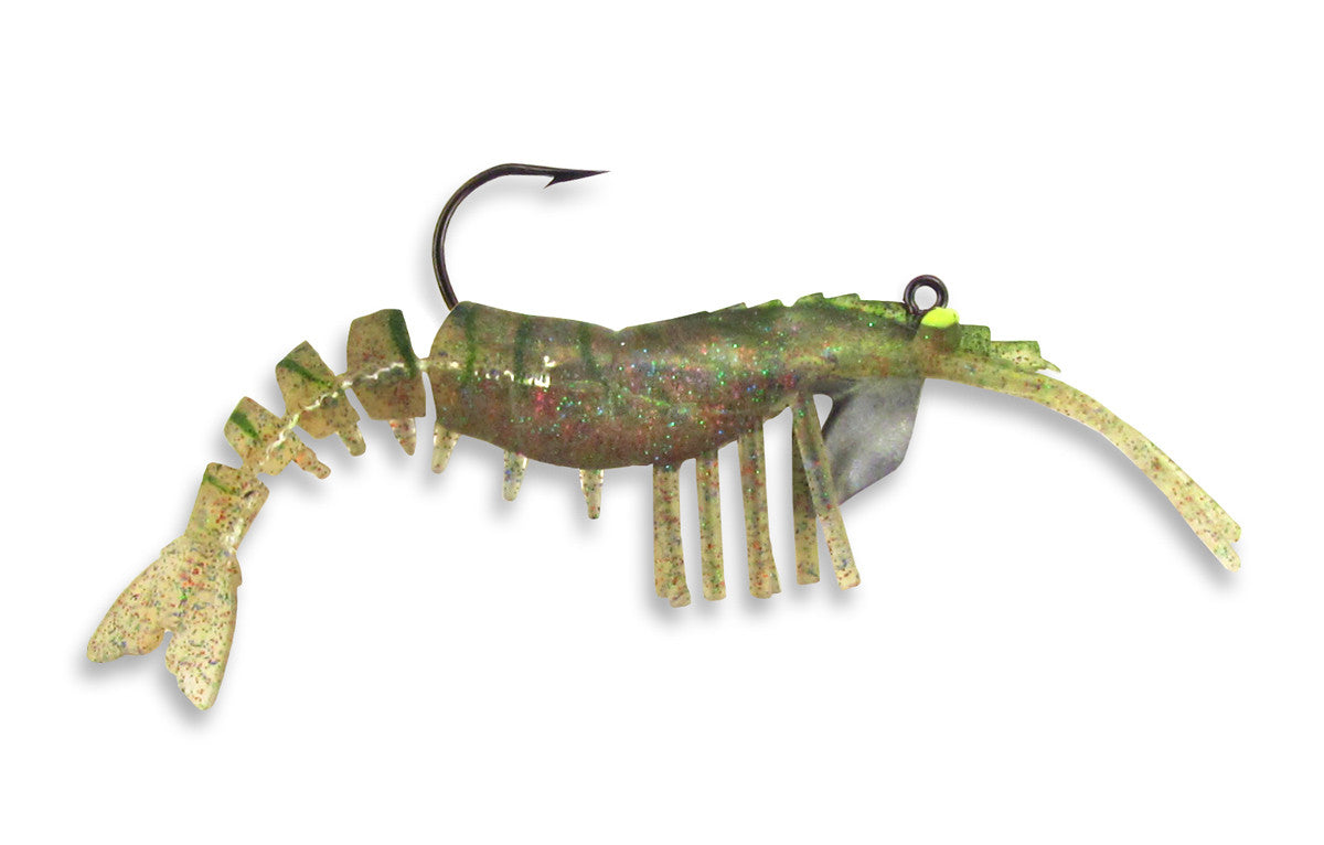 Egret Baits Vudu Baby Shrimp Soft Baits 2-Pack - Angler's Headquarters