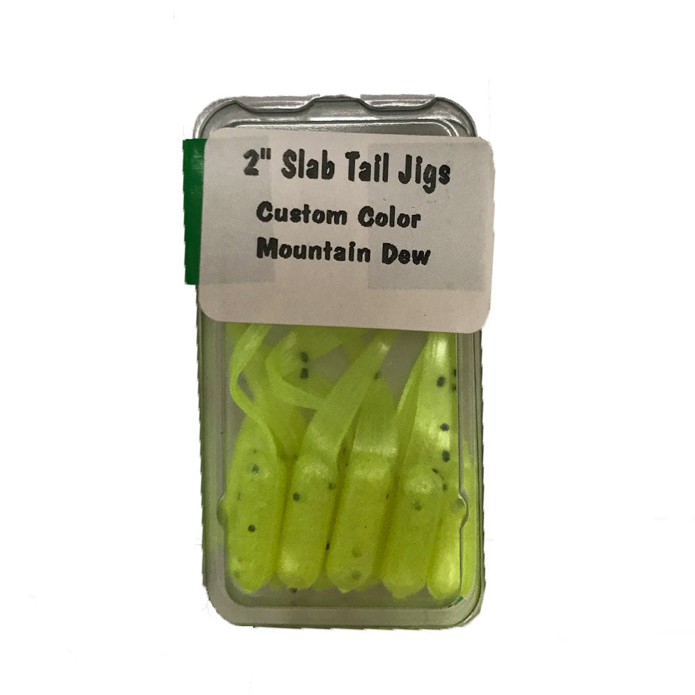Fish Stalker - 2 Slab Tail Jig ( 2 color ) :: Monk's Crappie