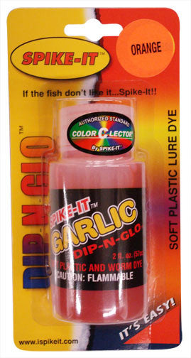 Spike It Dip-N-Glo Worm Dye (Garlic) - Angler's Headquarters