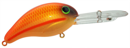 Bandit Lures BDT300-D52 Crappie Orange Crush Craw 1/4oz Crankbait Fishing  Lure