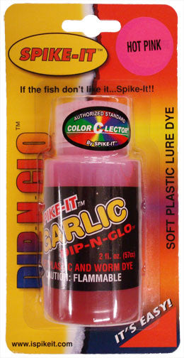 Spike It Dip-N-Glo Worm Dye (Garlic) - Angler's Headquarters