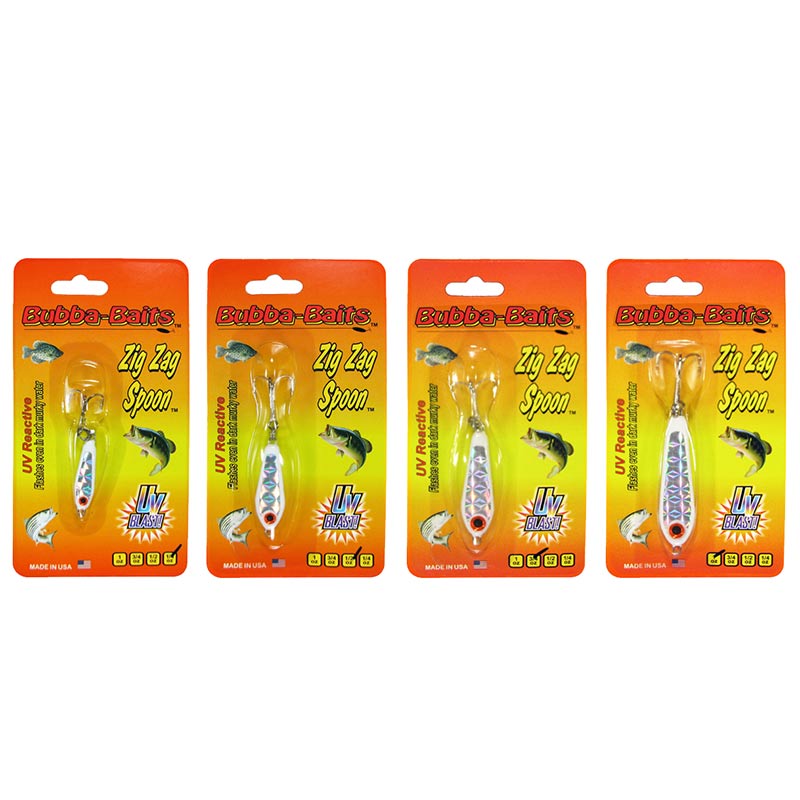 Bubba-Baits Zig Zag Spoons