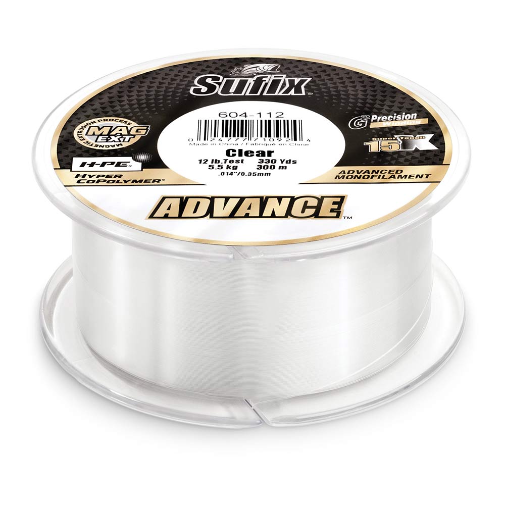 Sufix Advance Clear Monofilament - Angler's Headquarters