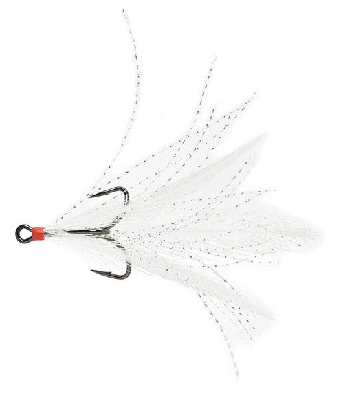Mustad Triple Grip Feathered Treble Hook 2pk - Angler's Headquarters