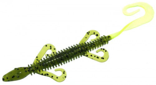 ebay.com lizard fishing lure Soft Plastic Lizards Lures and Baits Black Sapphire action tail and appendages that will have bass charging in to make contact Hinkle Lizard Lure - Fin
