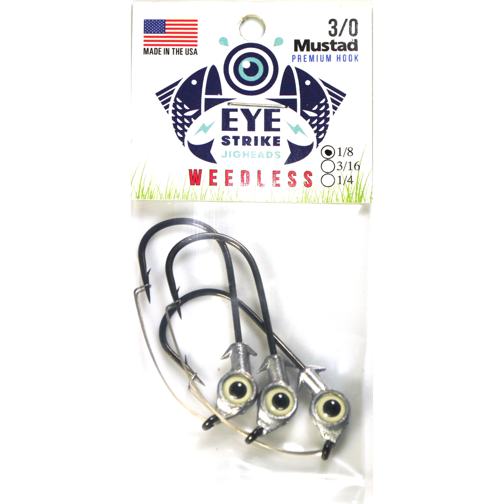 Eye Strike Weedless Jigheads - Angler's Headquarters