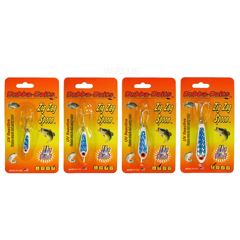 Bubba-Baits Zig Zag Spoons