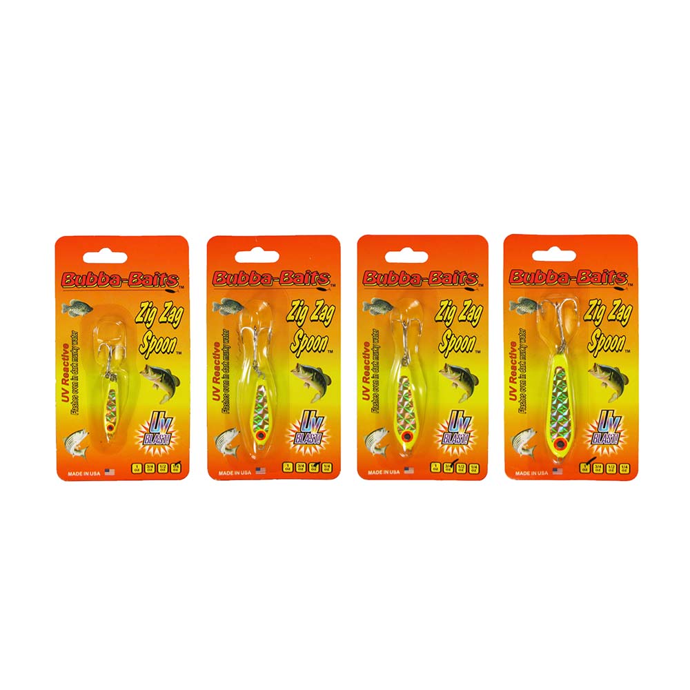 Bubba-Baits Zig Zag Spoons