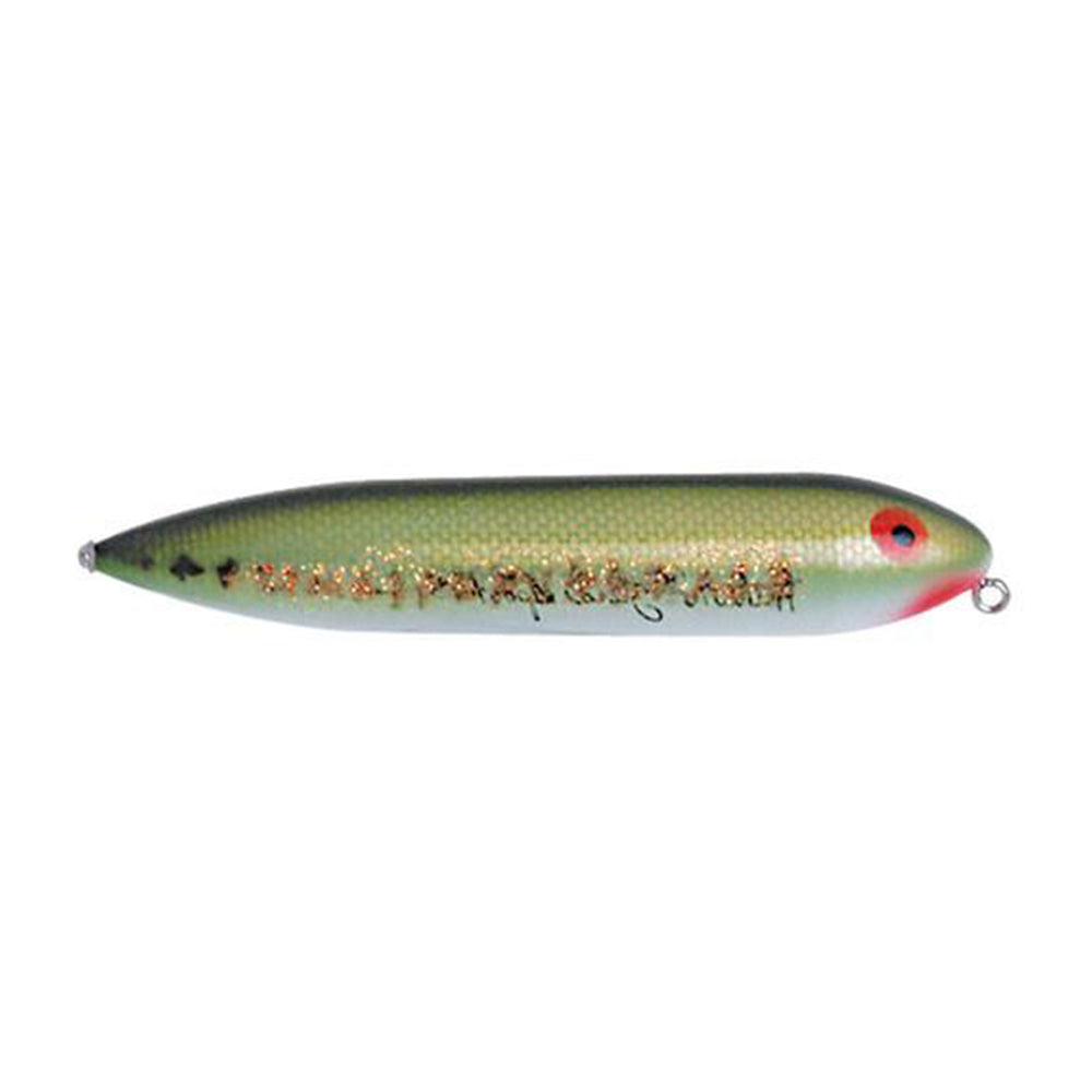 ☆即決☆ヘドン heddon☆ウンデッドスプーク ザラ2ボディ☆GR☆スイカ すいか☆直ペラ 吹き目☆レア 希少☆検索 オールド OLD 道楽  ZEAL - フィッシング